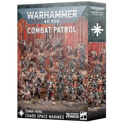 Games Workshop Warhammer 40.000 Patrulha de combate: Marines espaciais do caos Games Workshop Warhammer 40.000 Patrulha de combate: Marines espaciais do caos