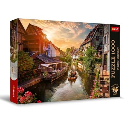 Trefl Premium Plus Quality Puzzle Photo Odyssey: A pequena Veneza de colar, França 1000 peças, série única de fotografias, para adultos e crianças a partir de 12 anos Trefl Premium Plus Quality Puzzle Photo Odyssey: A pequena Veneza de colar, França 1000 peças, série única de fotografias, para adultos e crianças a partir de 12 anos