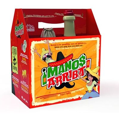 Creative Mãos para cima! Jogo de mesa para adultos Estratégia do solo traição Party Game de cartas e apostas Garrafa de espuma com moedas com botin Humor mexicano 3 a 6 jogadores Creative Mãos para cima! Jogo de mesa para adultos Estratégia do solo traição Party Game de cartas e apostas Garrafa de espuma com moedas com botin Humor mexicano 3 a 6 jogadores
