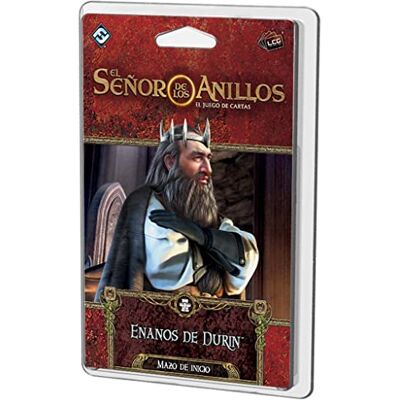 Fantasy Flight Games , O Senhor dos Anéis LCG EOS de Durin Mazo de início, jogo de cartas em espanhol Fantasy Flight Games , O Senhor dos Anéis LCG EOS de Durin Mazo de início, jogo de cartas em espanhol