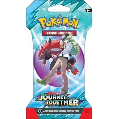 Pokémon Pokemon TCG Scarlet & Violet: Journey Together Blister Booster Pack 10 cartas Pokémon Pokemon TCG Scarlet & Violet: Journey Together Blister Booster Pack 10 cartas