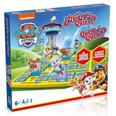 Winning Moves Guess Who A Patrulha Canina Jogo De Tabuleiro Quem É Quem Junte-se À Patrulha Canina Neste Divertido Jogo Para Crianças De 6 Anos Em Diante. Para 2 Jogadores. Winning Moves Guess Who A Patrulha Canina Jogo De Tabuleiro Quem É Quem Junte-se À Patrulha Canina Neste Divertido Jogo Para Crianças De 6 Anos Em Diante. Para 2 Jogadores.