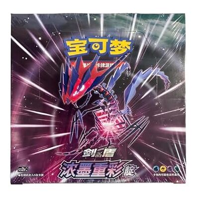 Pokémon Pokemon Vivid Portrayals Eternatus CS2BC Chinês simplificado Booster Box Mais de 15 anos Pokémon Pokemon Vivid Portrayals Eternatus CS2BC Chinês simplificado Booster Box Mais de 15 anos