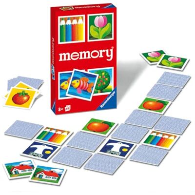 Ravensburger Memory® children bag, jogo de viagem a partir dos 3 anos Jogo de viagem Memory® children bag, para crianças a partir dos 3 anos, para partilhar uma partida e durante uma sessão de Ravensburger Memory® children bag, jogo de viagem a partir dos 3 anos Jogo de viagem Memory® children bag, para crianças a partir dos 3 anos, para partilhar uma partida e durante uma sessão de