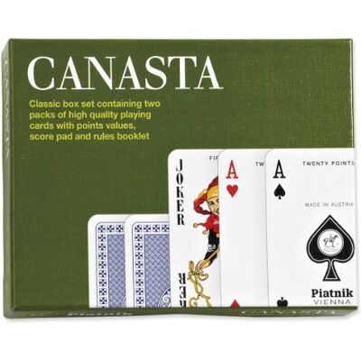 Piatnik P2555 Conjunto de cartas estilo cesta Piatnik P2555 Conjunto de cartas estilo cesta