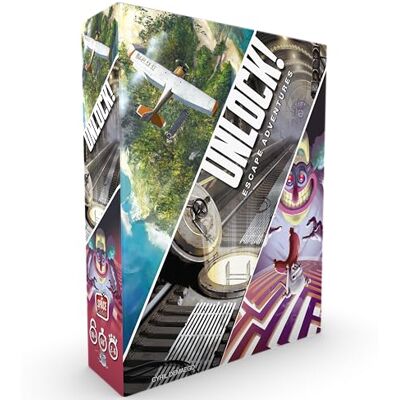 Asmodee Space Cowboys , Unlock!, Board Game, Idade 10, 2-6 Players, 60 minutos Playing Time Asmodee Space Cowboys , Unlock!, Board Game, Idade 10, 2-6 Players, 60 minutos Playing Time