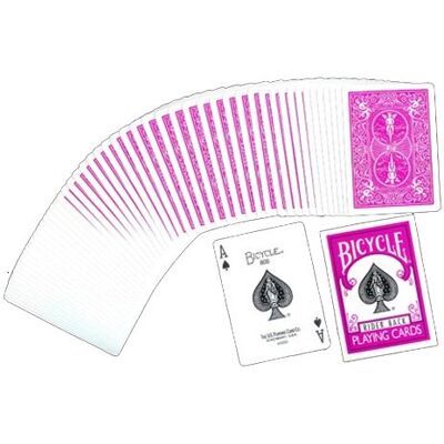 Bicycle Jogo bicicleta com costas rosa fúcsia (US Playing Card Company) Bicycle Jogo bicicleta com costas rosa fúcsia (US Playing Card Company)