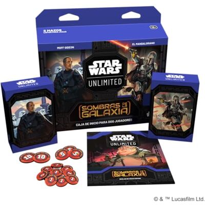 Fantasy Flight Games Star Wars Unlimited: Sombras da Galáxia Caixa de Início Jogo de Cartas Colecionáveis A Partir de 12 Anos Para 2 Jogadores 30 Min por Partida Português Fantasy Flight Games Star Wars Unlimited: Sombras da Galáxia Caixa de Início Jogo de Cartas Colecionáveis A Partir de 12 Anos Para 2 Jogadores 30 Min por Partida Português