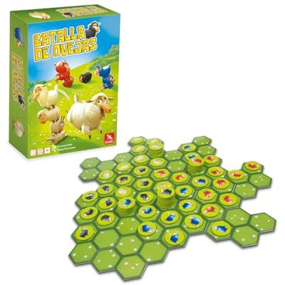 Ludilo Batalha de ovelhas Jogos para crianças de 7 anos ou mais Jogos de mesa para crianças e adultos Board Games de 2 a 4 jogadores jogo de mesa com uma duração de 15 minutos Ludilo Batalha de ovelhas Jogos para crianças de 7 anos ou mais Jogos de mesa para crianças e adultos Board Games de 2 a 4 jogadores jogo de mesa com uma duração de 15 minutos