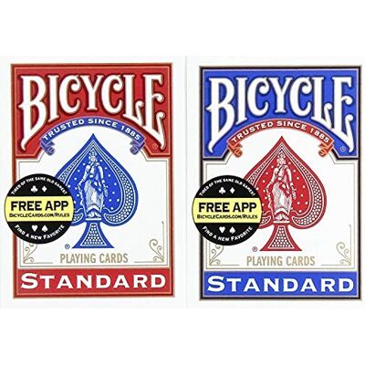 Bicycle Tamanho de poker padrão índice de jogo de cartas Bicycle Tamanho de poker padrão índice de jogo de cartas