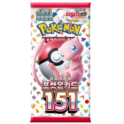 Pokémon 151 Booster coreano Pokémon 151 Booster coreano