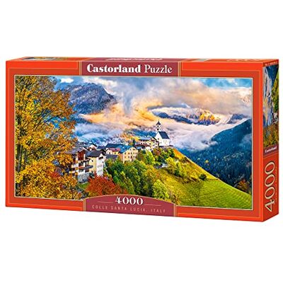 Castorland Colle Santa Lucia, Itália, puzzle 4000 peças Castorland Colle Santa Lucia, Itália, puzzle 4000 peças