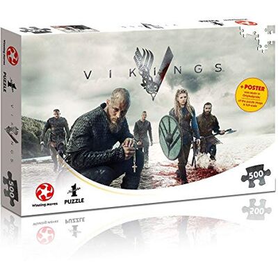 Winning Moves Vikings The World Will be Ours. Puzzle 500 Teile Winning Moves Vikings The World Will be Ours. Puzzle 500 Teile