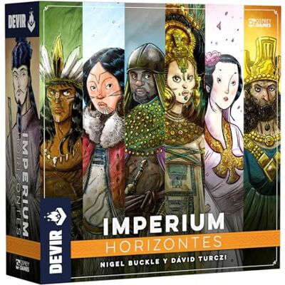 Devir – Imperium: Horizontes, jogo de tabuleiro estratégico de civilizações, expansão, conquista e ciência, 1-4 jogadores, 14 anos () Devir – Imperium: Horizontes, jogo de tabuleiro estratégico de civilizações, expansão, conquista e ciência, 1-4 jogadores, 14 anos ()