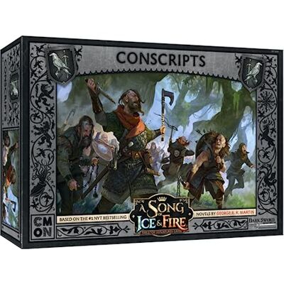CMON Cool Mini or Not A Song of Ice and Fire: Conscritos da Patrulha da Noite Expansão de Unidade Jogo de Miniaturas CMON Cool Mini or Not A Song of Ice and Fire: Conscritos da Patrulha da Noite Expansão de Unidade Jogo de Miniaturas
