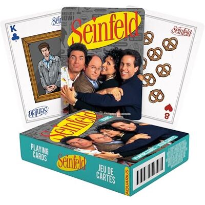 AQUARIUS Seinfeld Icons Baralha de cartas AQUARIUS Seinfeld Icons Baralha de cartas