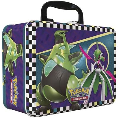 BANDAI Jogo de cartas Pokémon TCG: Back to School Collector's Chest, multicolorido, colecionável para os amantes do anime, versão em espanhol BANDAI Jogo de cartas Pokémon TCG: Back to School Collector's Chest, multicolorido, colecionável para os amantes do anime, versão em espanhol