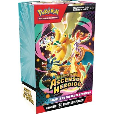 Pokémon JCC Megaevolution-Heroic Rise Booster Pack Pokémon JCC Megaevolution-Heroic Rise Booster Pack