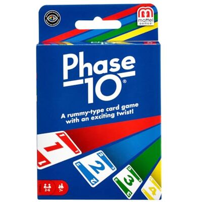 Phase 10 Card Game Conjunto de mesa (Mattel ) Phase 10 Card Game Conjunto de mesa (Mattel )