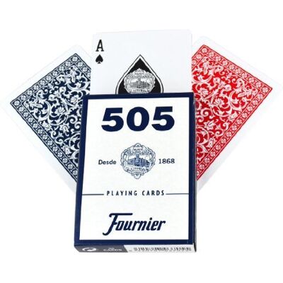 Fournier Não. Índice padrão 505 (vermelho/azul) by Fournier Não. Índice padrão 505 (vermelho/azul) by