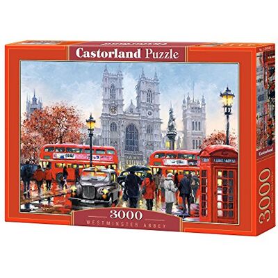 Castorland Westminster Abbey 3000 peças puzzle quebra-cabeças (puzzle quebra-cabeças, cidade, meninos e adultos, menino / menina, 9 anos(s), interior), cor / modelo sortido Castorland Westminster Abbey 3000 peças puzzle quebra-cabeças (puzzle quebra-cabeças, cidade, meninos e adultos, menino / menina, 9 anos(s), interior), cor / modelo sortido