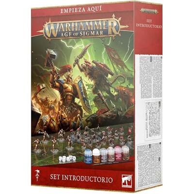 Games Workshop Warhammer Age of Sigmar Set introdutório (3.ª edição 2024) idioma castellano Games Workshop Warhammer Age of Sigmar Set introdutório (3.ª edição 2024) idioma castellano