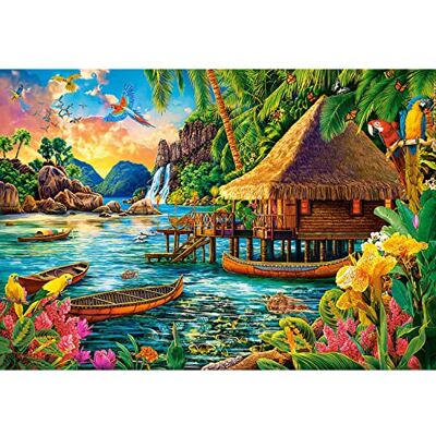 Castorland Puzzle de 1000 peças: ILE Tropicale Castorland Puzzle de 1000 peças: ILE Tropicale