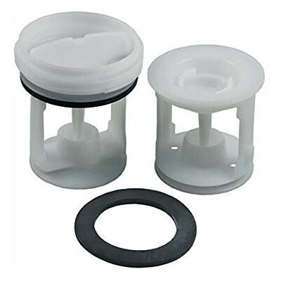 Indesit Kit de filtro para máquina de lavar preto industrial bomba de água Indesit Kit de filtro para máquina de lavar preto industrial bomba de água
