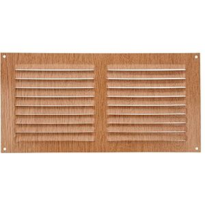Amig Grelha retangular de alumínio Grelhas de ventilação para saída de ar ideal para teto de cozinha e casa de banho medidas 150 x 300 mm cor madeira Amig Grelha retangular de alumínio Grelhas de ventilação para saída de ar ideal para teto de cozinha e casa de banho medidas 150 x 300 mm cor madeira