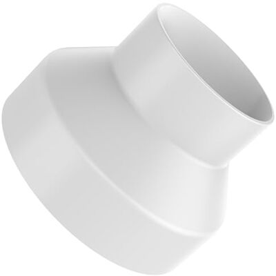Hon&Guan 200 mm a 150 mm, adaptador redutor de dutos direto, 150 mm a 100 mm redutor tubo exaustor para duto de ventilação, máquina de secar, ar condicionado Hon&Guan 200 mm a 150 mm, adaptador redutor de dutos direto, 150 mm a 100 mm redutor tubo exaustor para duto de ventilação, máquina de secar, ar condicionado