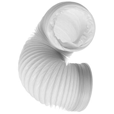 EUROPLAST Ø 160 mm Conduto de ar flexível para exaustor extrator, ar condicionado, extrator, secador, mangueira de escape de 3 m, dutos de ventilação, PVC EUROPLAST Ø 160 mm Conduto de ar flexível para exaustor extrator, ar condicionado, extrator, secador, mangueira de escape de 3 m, dutos de ventilação, PVC