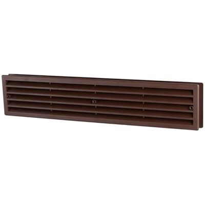 EUROPLAST Grelha de ventilação para porta (450 x 92 mm, plástico) EUROPLAST Grelha de ventilação para porta (450 x 92 mm, plástico)
