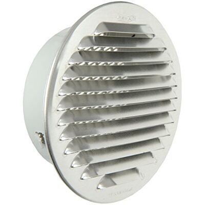 La Ventilazione Ventilação -y grade redonda recarregável, alumínio, 150 mm La Ventilazione Ventilação -y grade redonda recarregável, alumínio, 150 mm