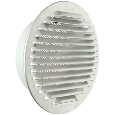 La Ventilazione Ventilação -y grade redonda recarregável, alumínio, 175 mm La Ventilazione Ventilação -y grade redonda recarregável, alumínio, 175 mm