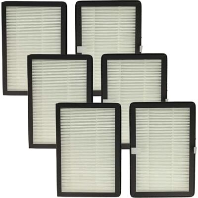 vhbw 6x filtro de partículas compatível com Rowenta Eclipse QU5030 QU5072, QU5060, QU5062 purificador, ventilador vhbw 6x filtro de partículas compatível com Rowenta Eclipse QU5030 QU5072, QU5060, QU5062 purificador, ventilador