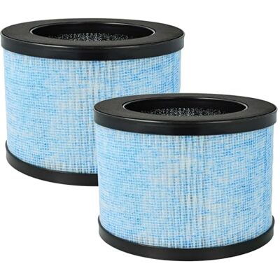 vhbw 2 filtros HEPA H13 compatível com CONOPU DH-JH01 DH-JH06 purificador de ar filtro de substituição com filtro carvão ativado vhbw 2 filtros HEPA H13 compatível com CONOPU DH-JH01 DH-JH06 purificador de ar filtro de substituição com filtro carvão ativado