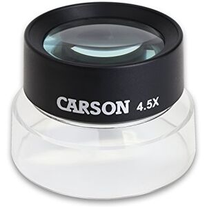 Carson Lupa de contacto LumiLoupe de 4,5 x Carson Lupa de contacto LumiLoupe de 4,5 x