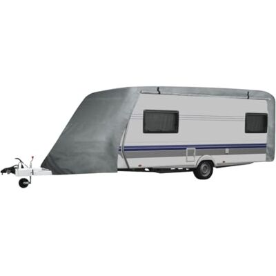 vidaXL Capa para Caravana cinzento S vidaXL Capa para Caravana cinzento S