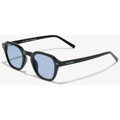 2x1 Óculos de Sol D.Franklin Ultra Light S Square Black / Blue - Óculos de Homem e Mulher 2x1 Óculos de Sol D.Franklin Ultra Light S Square Black / Blue - Óculos de Homem e Mulher