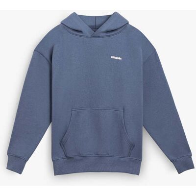 Sweat Com Capuz – D.Franklin – Eternity Oversize Hoodie Blue - Tamanho M - Cor Blue - Modelos para homem e mulher Sweat Com Capuz – D.Franklin – Eternity Oversize Hoodie Blue - Tamanho M - Cor Blue - Modelos para homem e mulher