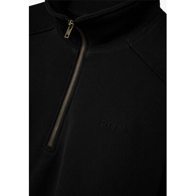 D.FRANKLIN Half-Zip Sweatshirt Black D.FRANKLIN Half-Zip Sweatshirt Black