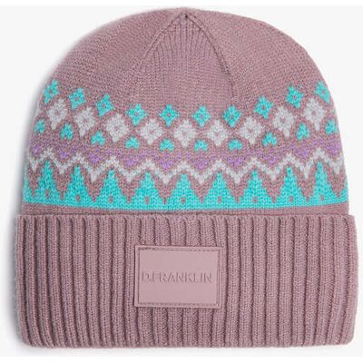 Gorro D.Franklin - Nordic TRK Fair Isle Beanie Rosa Pink Gorro D.Franklin - Nordic TRK Fair Isle Beanie Rosa Pink