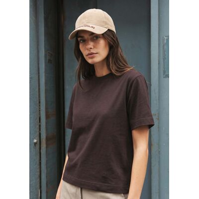 Boné D.Franklin para homem e mulher - Basic Cord Cap Smoke Brown UNI Boné D.Franklin para homem e mulher - Basic Cord Cap Smoke Brown UNI