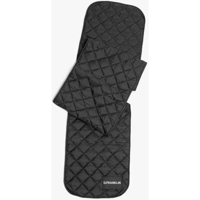 Cachecol D.Franklin - Nordic Bomb Quilted Scarf Preto Black Cachecol D.Franklin - Nordic Bomb Quilted Scarf Preto Black