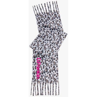 Cachecol D.Franklin - Animal Print Nordic TRK Leopardo Scarf Cinzento Grey Cachecol D.Franklin - Animal Print Nordic TRK Leopardo Scarf Cinzento Grey