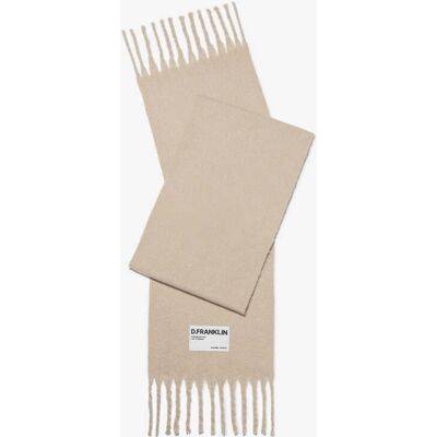 Cachecol D.Franklin - Nordic Basic Scarf Taupe Brown Cachecol D.Franklin - Nordic Basic Scarf Taupe Brown
