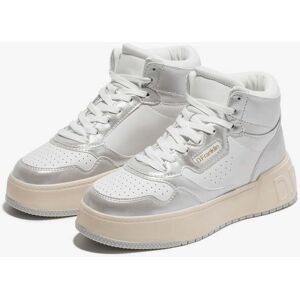 Tênis com Desconto de Mulher - D.Franklin – Tamanho 37 - High Court Basic Silver / Silver - Grey Tênis com Desconto de Mulher - D.Franklin – Tamanho 37 - High Court Basic Silver / Silver - Grey