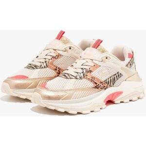 Tênis com Desconto de Mulher - D.Franklin – Tamanho 36 - 347 Track Flame Beige / Multi - Beige Tênis com Desconto de Mulher - D.Franklin – Tamanho 36 - 347 Track Flame Beige / Multi - Beige
