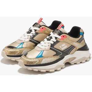 Tênis com Desconto de Mulher - D.Franklin – Tamanho 38 - 347 Track Flame Gold / Black - Black Tênis com Desconto de Mulher - D.Franklin – Tamanho 38 - 347 Track Flame Gold / Black - Black