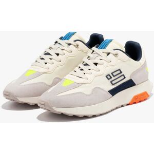 Tênis com Desconto de Homem - D.Franklin – Tamaho 45 - Active Flag Patch White / Navy - White Tênis com Desconto de Homem - D.Franklin – Tamaho 45 - Active Flag Patch White / Navy - White